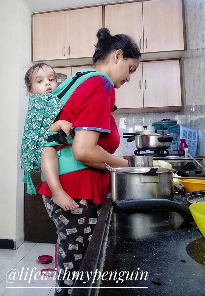 babywearing back carry