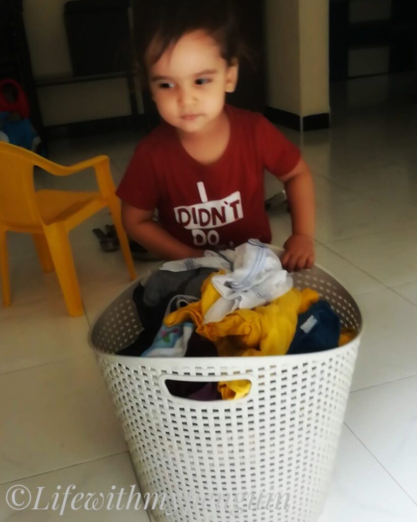 toddler chores