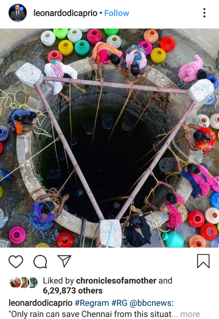Water crisis in Chennai