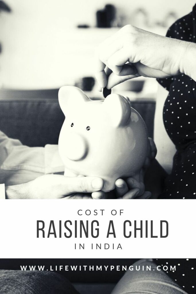 cost of raising a child in india