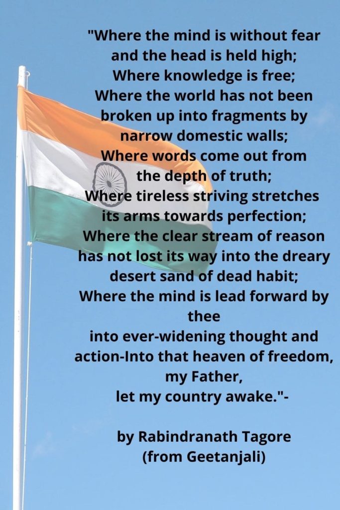 Poem Indian independence  - 5+ meaningful ways to encourage patriotism in children