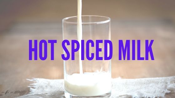 Hot spiced milk